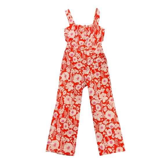 Maeve Pants - Maeve Jumpsuit Women 8 Multi The Portside Button Front The Colette Pockets